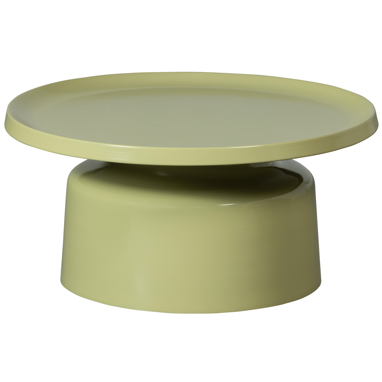 WOOOD Konferenční stolek DUUK 35x74 cm zelený