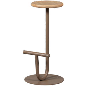 WOOOD Designová barová židle KIMO