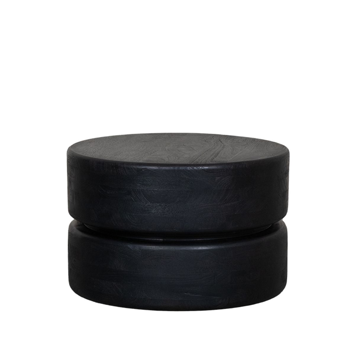 LABEL51 Konferenční stolek MILLY ø50 cm černý