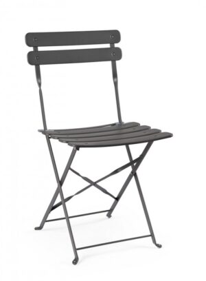 BIZZOTTO Skládací zahradní židle YASMIN černá
