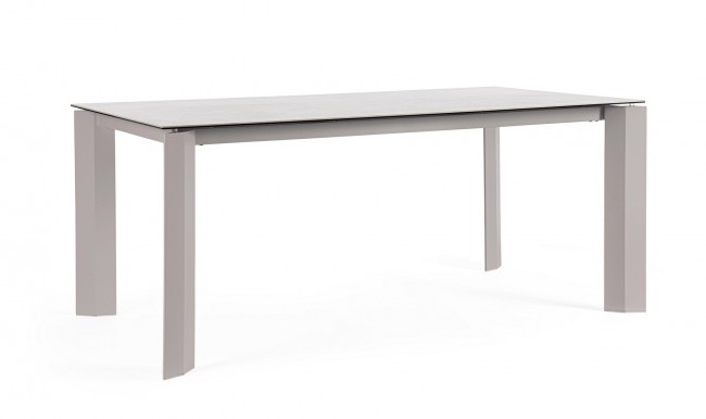 BIZZOTTO Zahradní jídelní stůl OTAVIO 180x95 cm šedá
