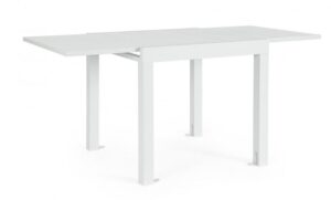 BIZZOTTO Rozkládací zahradní stůl CLIV bílý