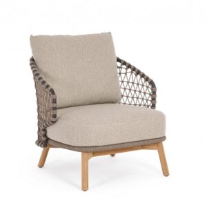 BIZZOTTO Zahradní křeslo EULARIA béžové