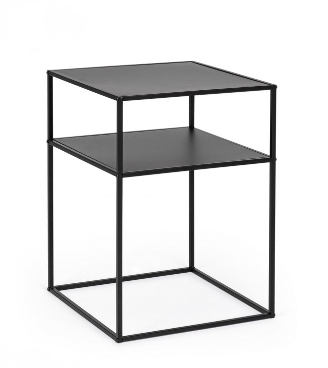 BIZZOTTO Odkládací stolek ALRIK černý