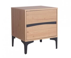 BIZZOTTO Noční stolek MELYS hnědý