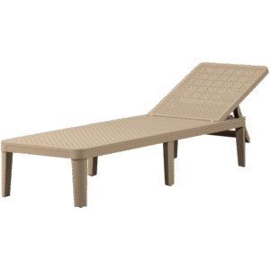 WOOOD Plastové Lehátko JINTE pískové