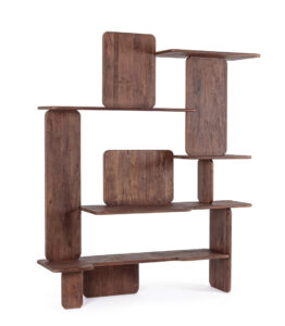 BIZZOTTO Dřevěná knihovna NAYANA 180x220 cm