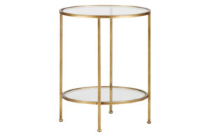 BePureHome Odkládací stolek GODDESS mosaz