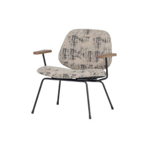 WOOOD Křeslo AURE žíhané béžové