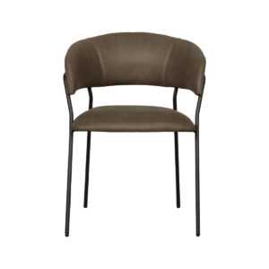 LABEL51 Jídelní židle LUUK hnědá