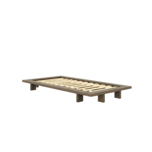KARUP Dřevěná postel JAPAN 90x200 cm tmavě hnědá