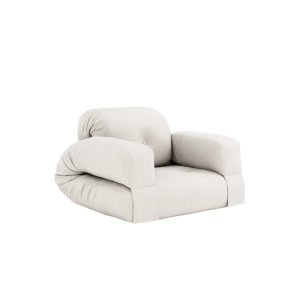 KARUP Rozkládací křeslo HIPPO přírodní