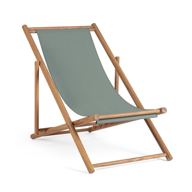 BIZZOTTO Dřevěné lehátko DANUBIO zelené